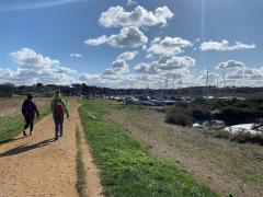 Coming into Blakeney